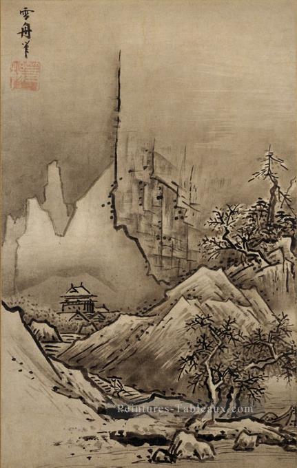 landscape 1 Sessho Toyo Japanese Peintures à l'huile